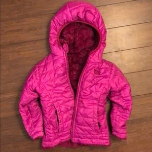 North Face Reversible Mossbud Swirl Jacket - 2T